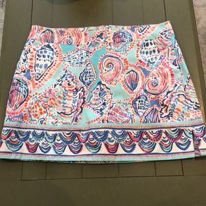 Lilly Pulitzer Skort- 10 - Shell Me About It
